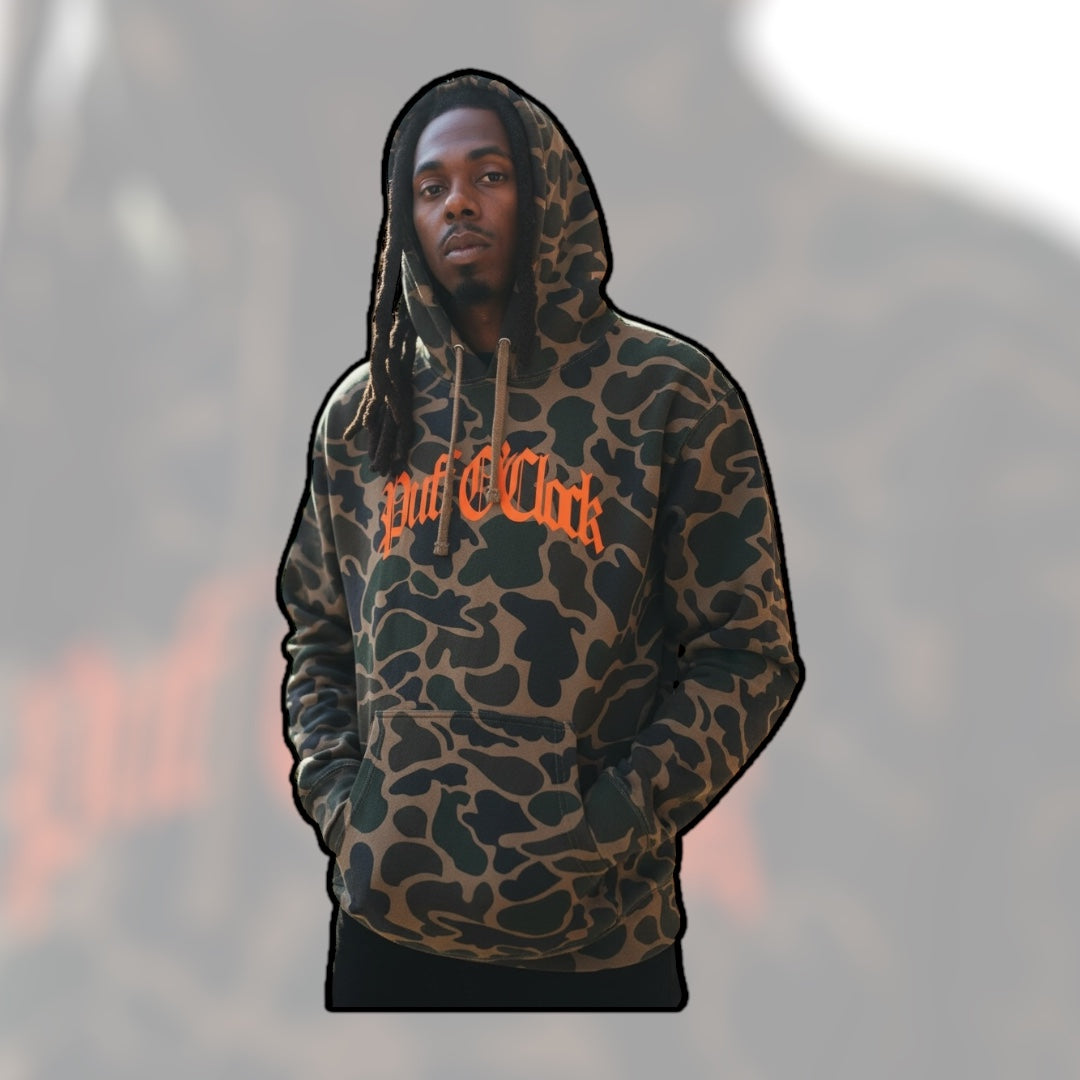 Puffoclock Camo Hoodie